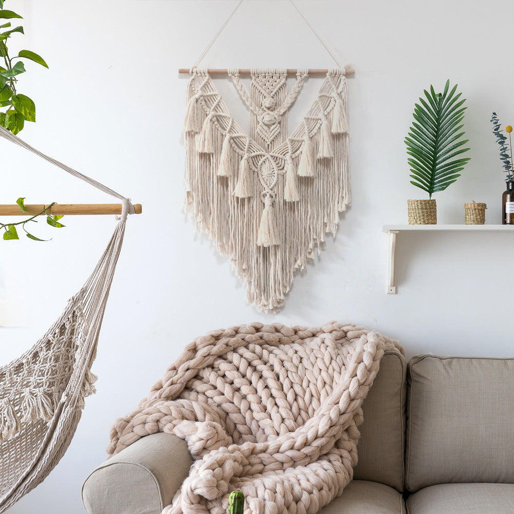 Hand-woven Pendant Macrame Wall Hanging Decoration