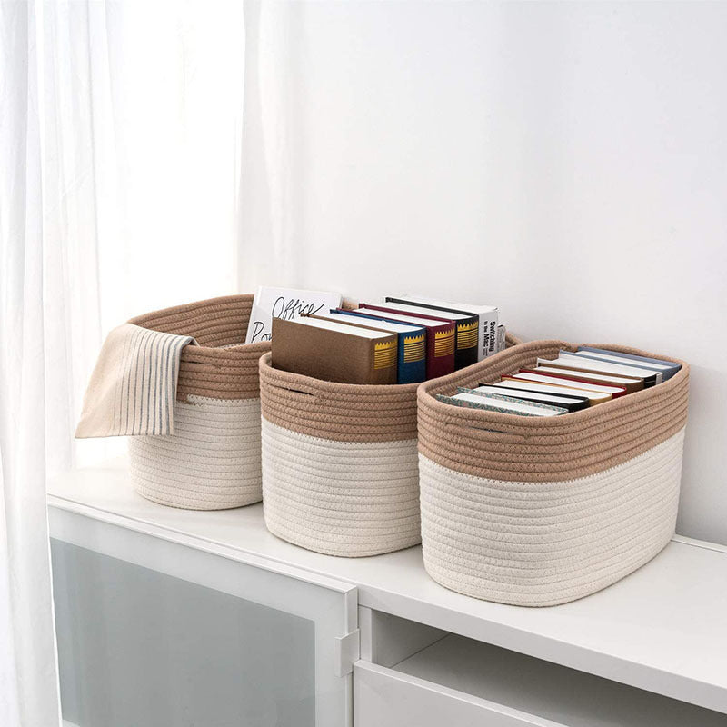 Cotton Rope Storage Basket