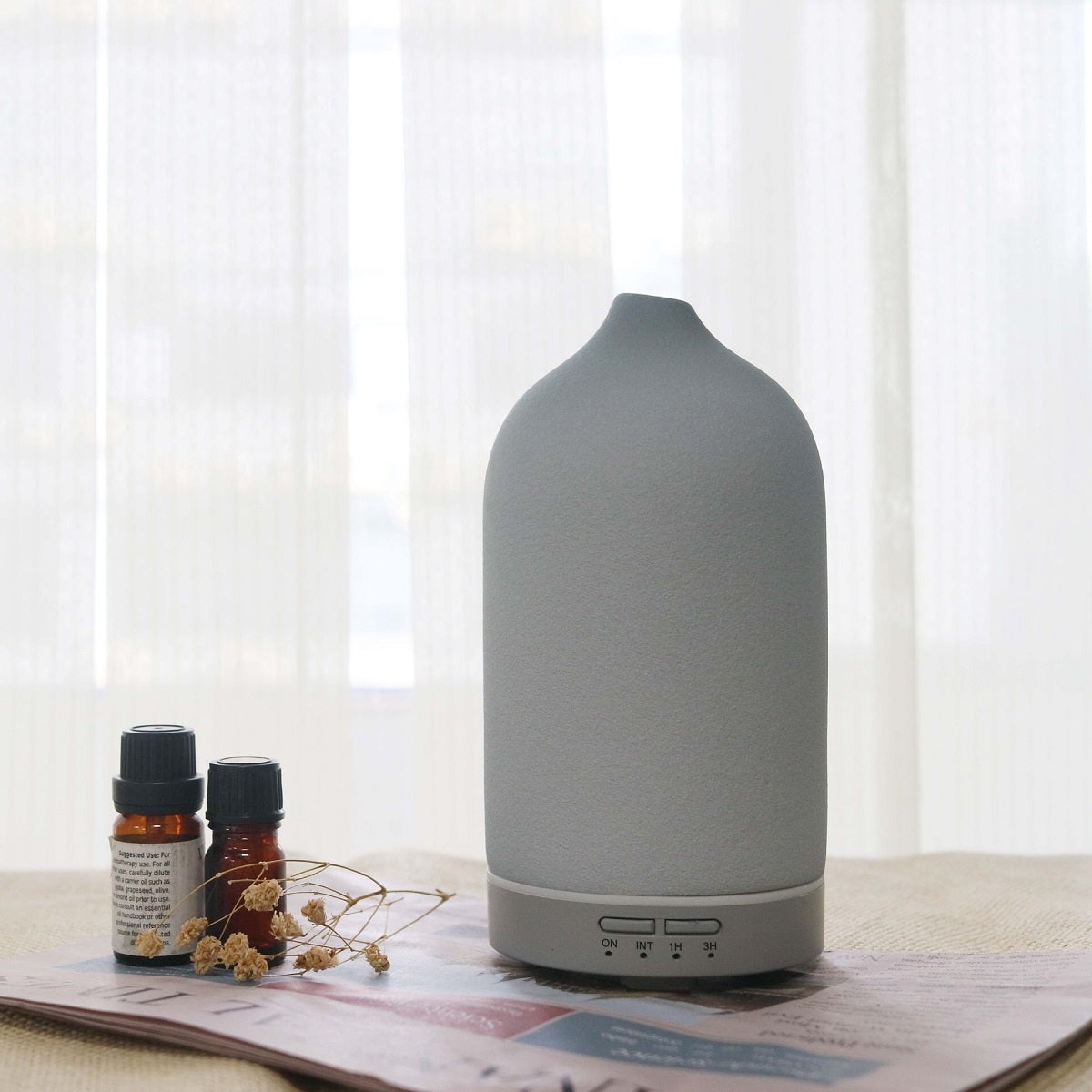 Ceramic Ultrasonic Humidifier and Aroma Diffuser