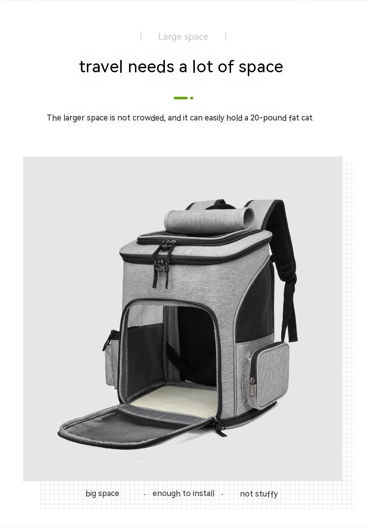 Portable Cat and Dog Backpack Foldable Bag