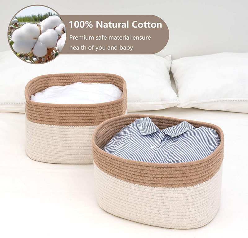 Cotton Rope Storage Basket