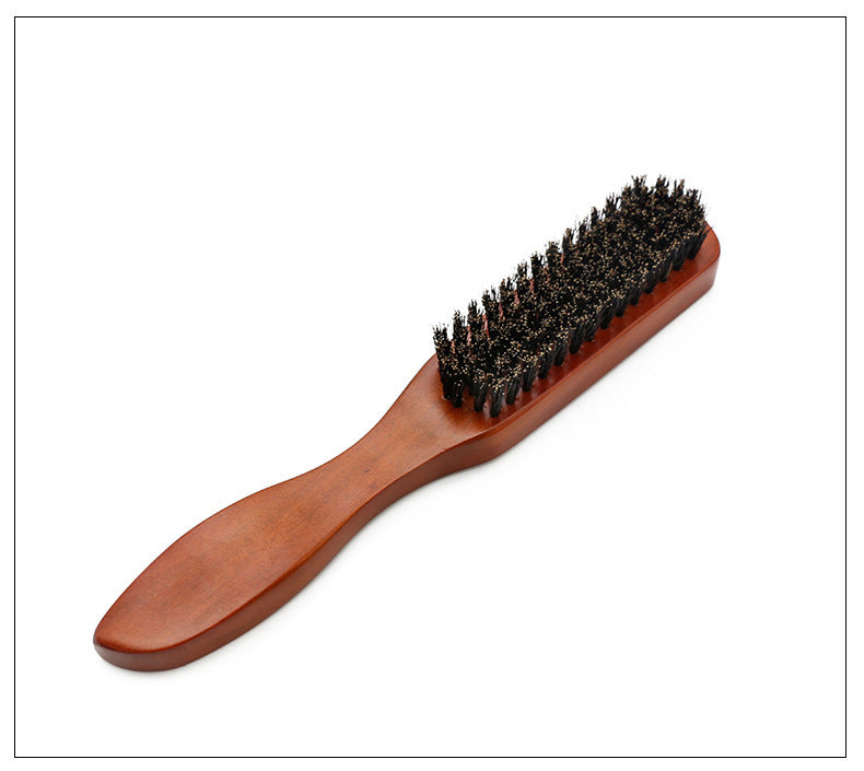 Wooden Boar Bristle Brush For Beards