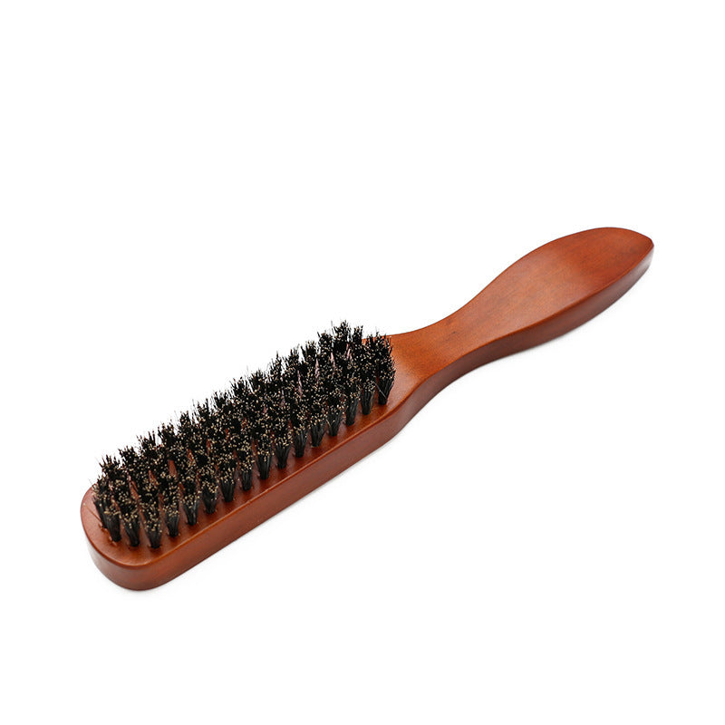 Wooden Boar Bristle Brush For Beards